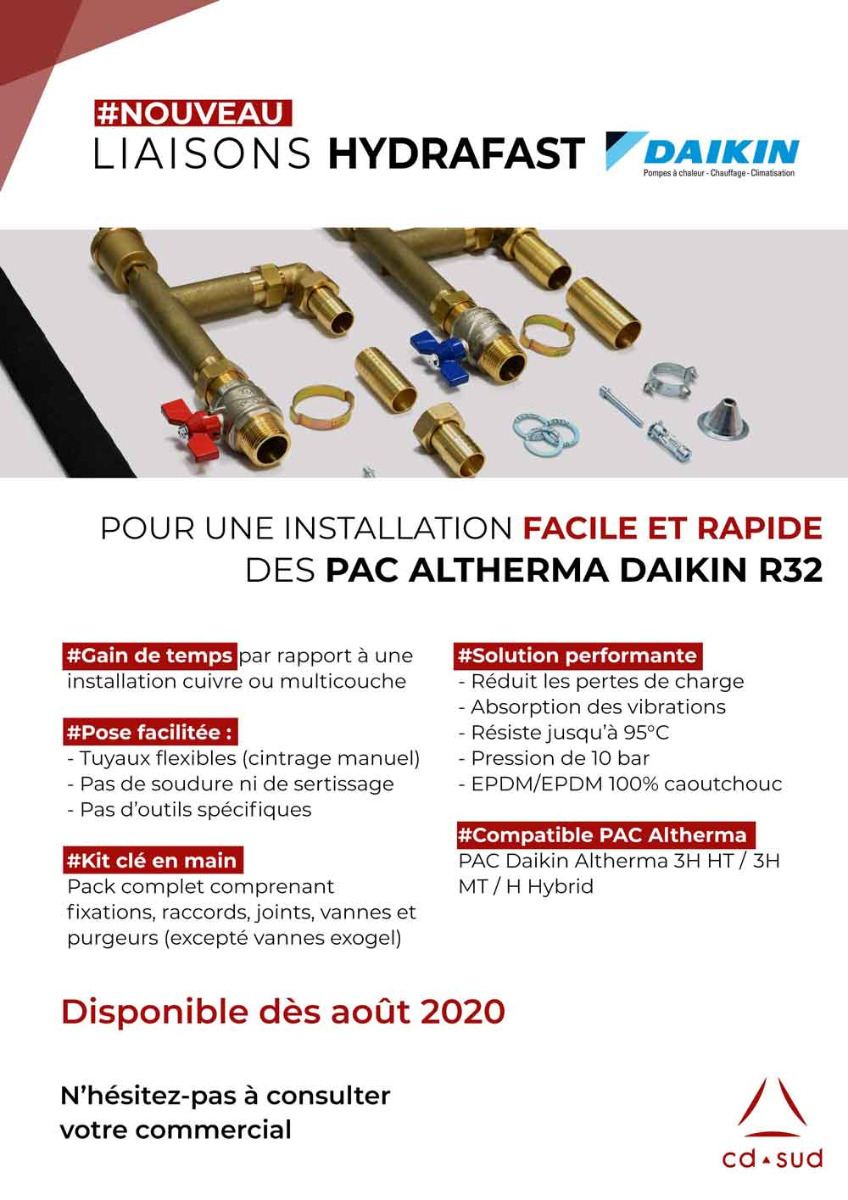 Affiche Kit de Liaison hydraulique Daikin