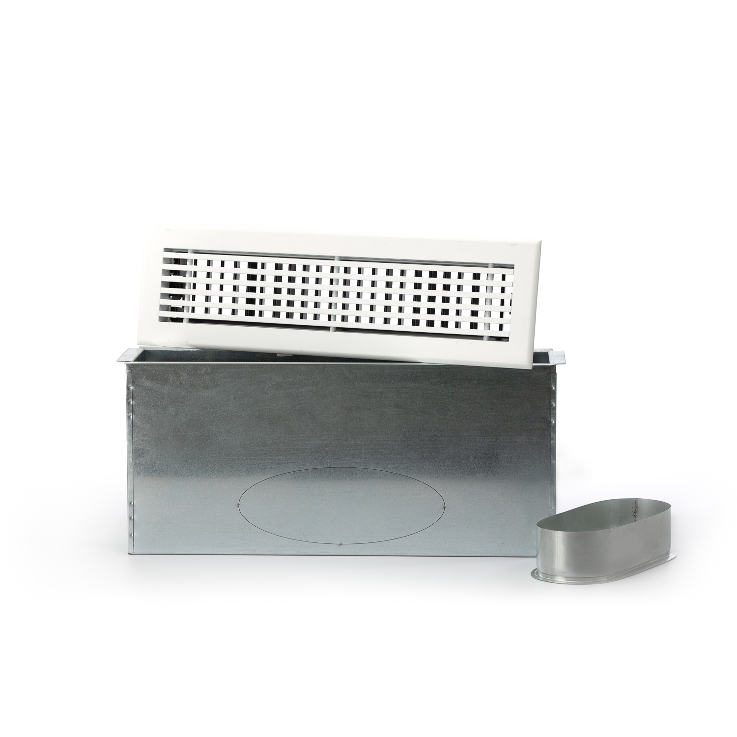 Pack grille linéaire déflection arrière invisible 800x100 - 1x200