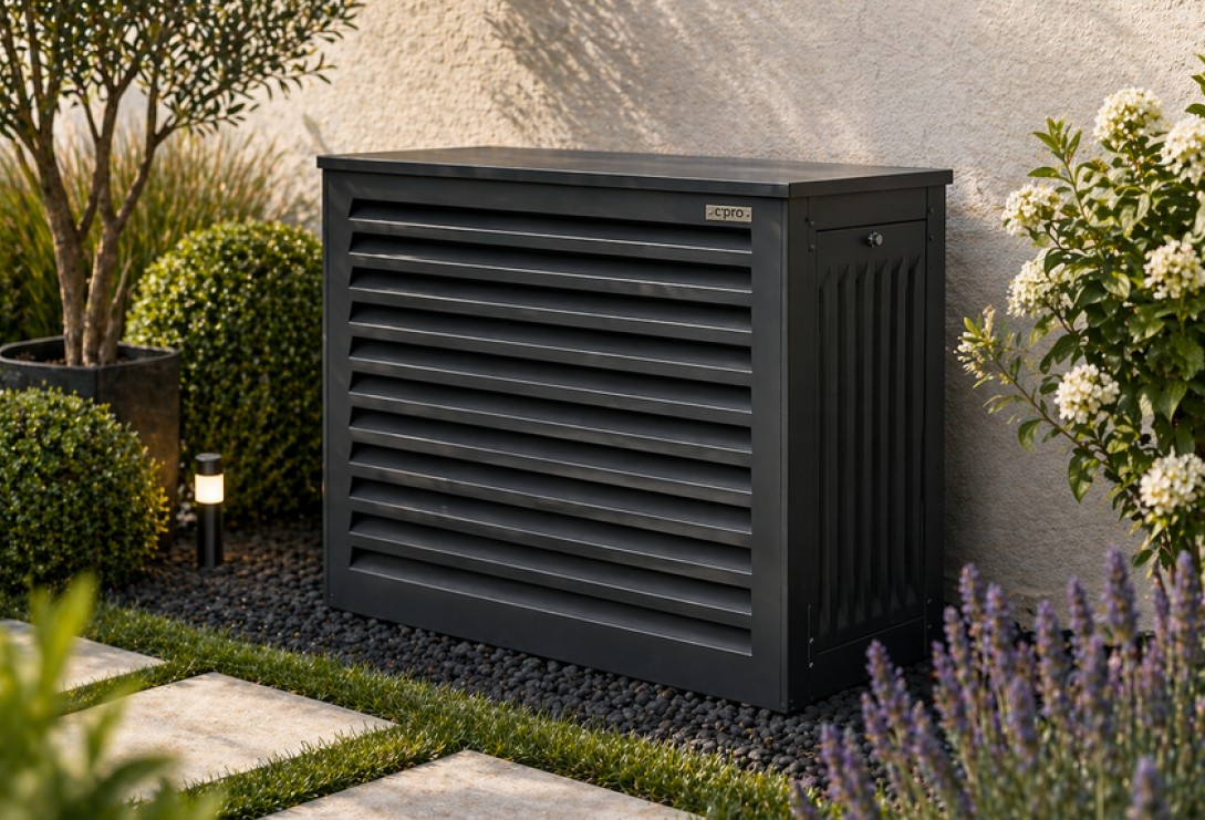 Cache-clim CPRO ALU GRIS RAL97016 taille L