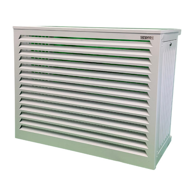 Cache-clim CPRO ALU BLC RAL9010 taille L