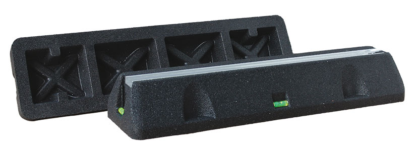 Support au sol caoutchouc 600x160x90mm / la paire