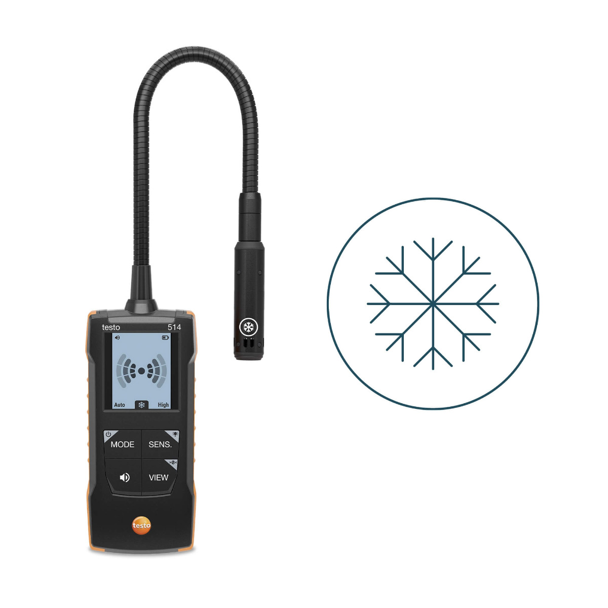 Détecteur de fuites TESTO 514 tout fluide, hydrogene, R290