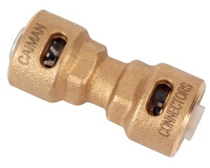 Raccord rapide droit à pression 5/8"