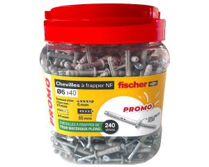 BIG BOX 240 chevilles N 6x40 10/F 240/boite FISCHER
