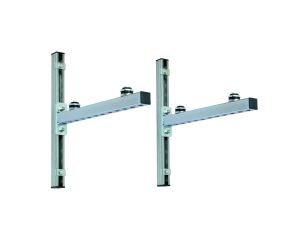 Support galva 560x520mm + amortisseurs charge maxi 150 kg