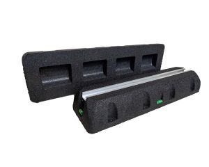 Support au sol caoutchouc 1200x160x90mm / la paire