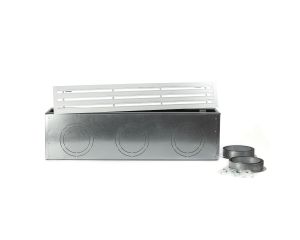 Pack grille + plénum à  2 fentes 1000 mm performance - 2x160/200 ARR/LAT