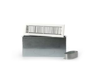 Pack grille linéaire déflexion arrière invisible 600x150 - 1x200