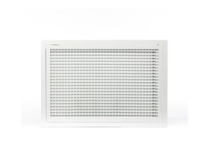Grille de reprise quadrillage incliné 600x400 blanc mat