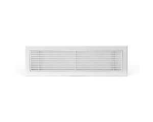 Grille reprise linéaire 500x150 blanc mat