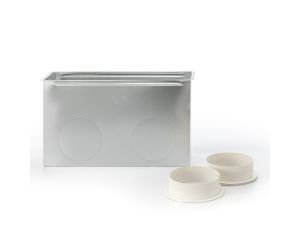 Plénum soufflage grille linéaire 500x150 - 2x160