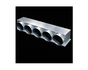 Plénum de soufflage Heiwa HPVGIS 100/120/160kw - 5x200