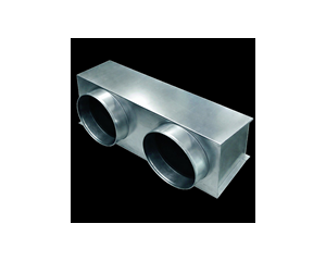 Plénum de soufflage Heiwa HPVGIS 22/28/36/50kw - 2x200