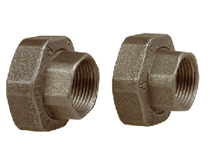Raccords union fonte circulateur G1"1/2 F1" (la paire)
