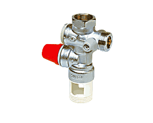 Groupe de sécurité vertical pour chauffe-eau