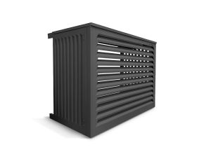 HCCE-C1L-V1 Cache-clim ALU GRIS RAL7016 taille L