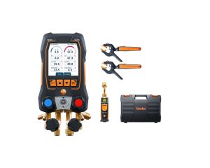 Mano numérique 4V TESTO 558S + vacuometre + 2 sondes température