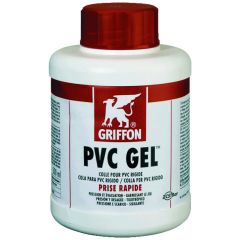 Colle PVC en gel spéciale eau potable 250ml avec pinceau