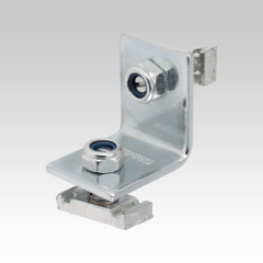 Equerre 90° courte pour rail 38/40 dim 50x50mm