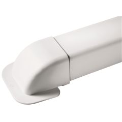 GOULCMBP-06 Sortie de mur Blanc pur 60x45mm / 9 par boite