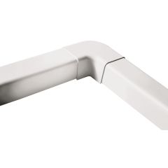 GOULCP-06BP Angle à  plat 90° Blanc pur 60x45mm / 10 par boite