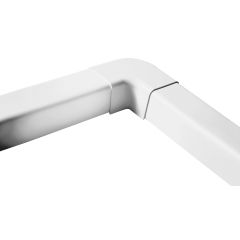 GOULCP-14BP Angle à plat 90° blanc pur 140x90mm / 6 par boite -nopk-