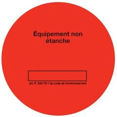 Rouleau de 100 étiquettes de contrôle étanchéité rouges