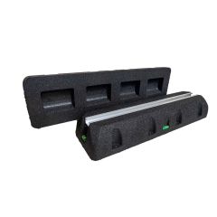 Support au sol caoutchouc 1200x160x90mm / la paire