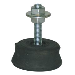 AMORT75 Support élastomère visserie M8x50mm charge 10-55kg - lot de 4