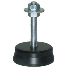 AMORT150 Support élastomère visserie M10x90mm pour charge 60-150kg - lot de 4