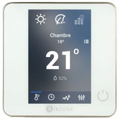 PTBBF4B PACK THERMOSTATS BLUEFACE BLANCS (4) + Cà‚BLE 15 M