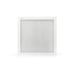 Grille de reprise quadrillage incliné 600x600 blanc mat