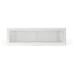 Grille reprise linéaire 500x150 blanc mat