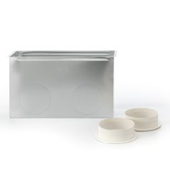 Plénum soufflage/reprise grille linéaire 600x150 - 2x160