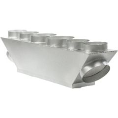 Plénum de soufflage FBA 60/71 - 4x200 + 4x160