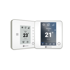 PTBTR4B PACK THERMOSTATS BLUEFACE ZERO (1) + THINK RADIO BLANCS (3)