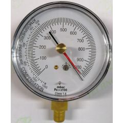 Mano-vacuomètre pour échange