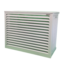 Cache-clim CPRO ALU BLC RAL9010 taille L