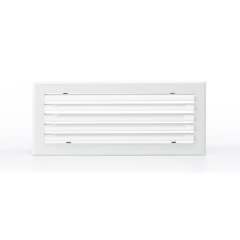 Grille reprise linéaire 500x150 blanc mat