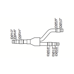 HPVORY1-V1 Raccord Y Refnet X=20kw Mini DRV HEIWA PRO Essentiel