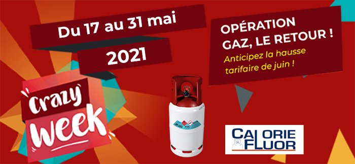 Crazy Week gaz, le retour !