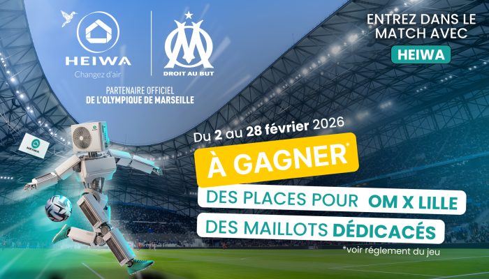 Entrez dans le match avec Heiwa avec de nombreux lots à gagner !