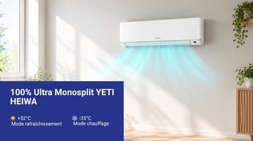 YETI 100% ULTRA : Heiwa repousse les limites du monosplit