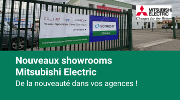 Nouveaux showrooms Mitsubishi Electric : une expérience dédiée en agence