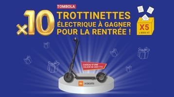 Gagnez une trottinette électrique pour la rentrée !