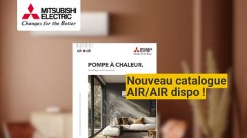 Nouveau catalogue Air/Air Mitsubishi Electric 2025-2026