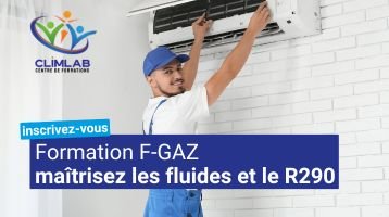 Formation F-GAZ x CLIMLAB : maîtrisez les fluides et le R290