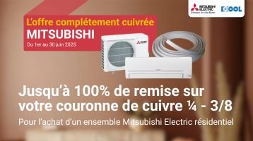 Jusqu'à 100% de remise sur votre couronne de cuivre 1/4 - 3/8 M20 !