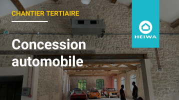 Installation DRV Heiwa dans une concession automobile de prestige