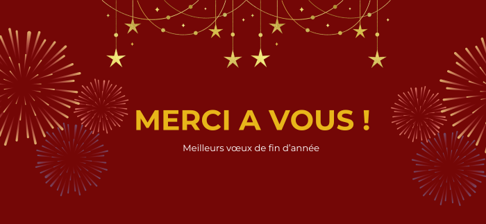Nos voeux de fin d'année !